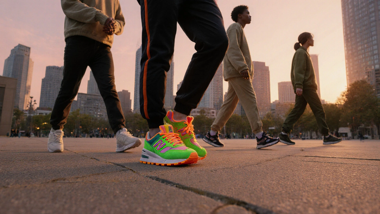 Трендовые модели кроссовок New Balance в 2025 году