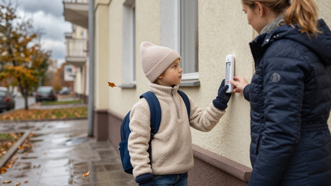 Как одеть ребенка 5 лет по погоде: практическая таблица для осени и зимы