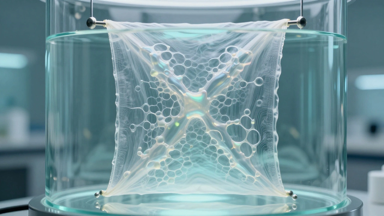 Инновационная био-ткань, выращенная в высокотехнологичной лаборатории